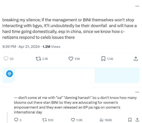 BGYO, BINI's Management To Sue 'Bashers' For .